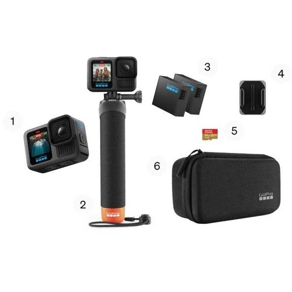 GoPro HERO13 Siyah + Aksesuar Paketi ürün görseli 1
