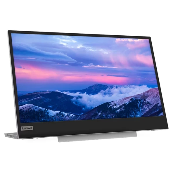 Lenovo L Serisi Taşınabilir Monitör 15,6" Düz, FHD, WLED Panel, USB-C, 60 Hz, 5 ms (66E4UAC1WL) ürün görseli 1