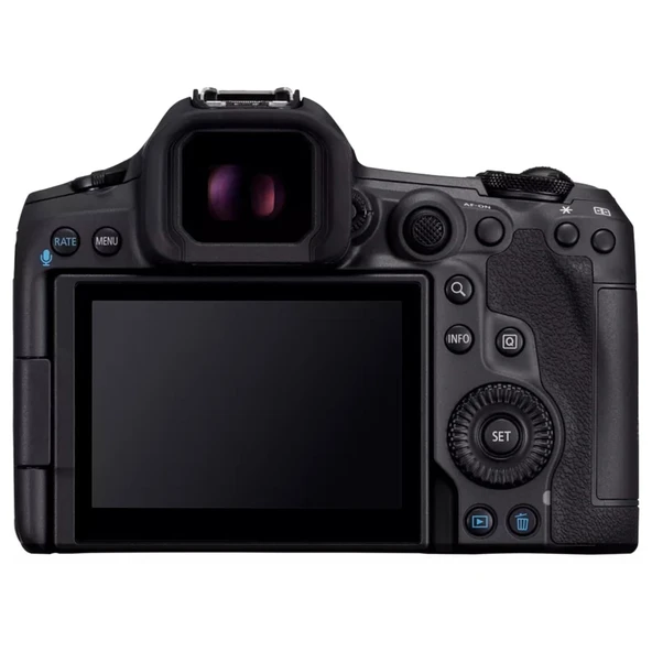 Canon EOS R5 Mark II 8K / 45MP Tam Çerçeve Aynasız Dijital Fotoğraf Makinesi Gövdesi -Siyah ürün görseli 1