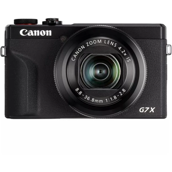 Canon Power Shot G7X Mark III Dijital Fotoğraf Makinesi Siyah, Vlogger Kitli ürün görseli 1