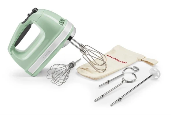 KitchenAid 9 Hızlı El Mikseri - Pistachio - Resim 4