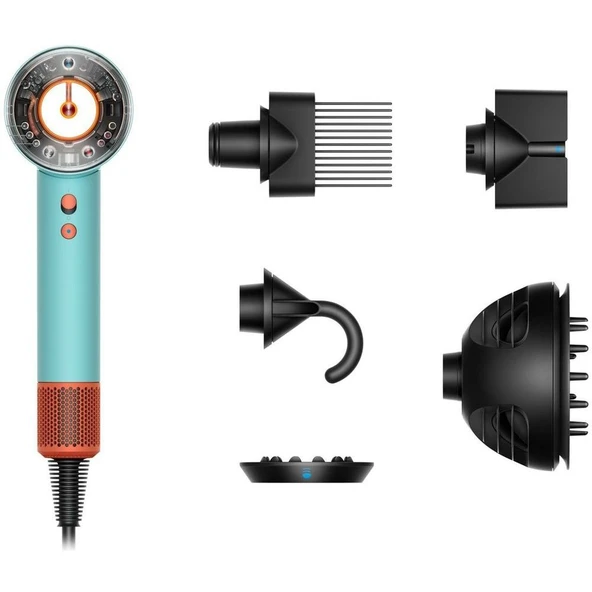 Dyson Supersonic Nural Saç Kurutma Makinesi Gift Edition Seramik Patina/Topaz – HD16 – Uluslararası Versiyon ürün görseli 1