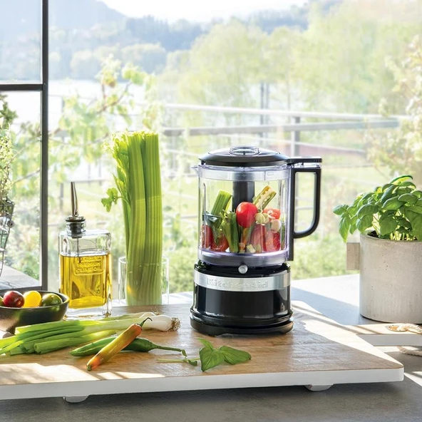 KitchenAid 1,19 L Mutfak Robotu - Onyx Black - Resim 6