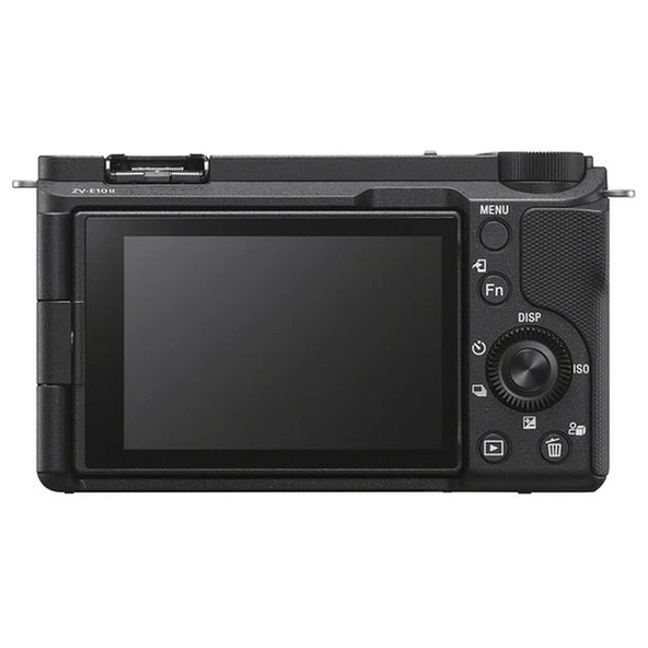 Sony ZV-E10 II APS-C Aynasız Fotoğraf Makinesi Siyah - ILCEZVE10M2K/B + GPVPT2BT Kamera Tutma Yeri ürün görseli 1