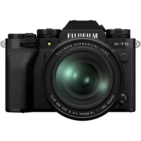 Fujifilm X-T5 Aynasız Dijital Fotoğraf Makinesi Gövdesi Siyah + XF16-80mm KIT ürün görseli 1