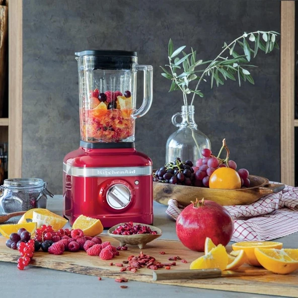 KitchenAid Artisan K400 Blender - Candy Apple - Resim 6