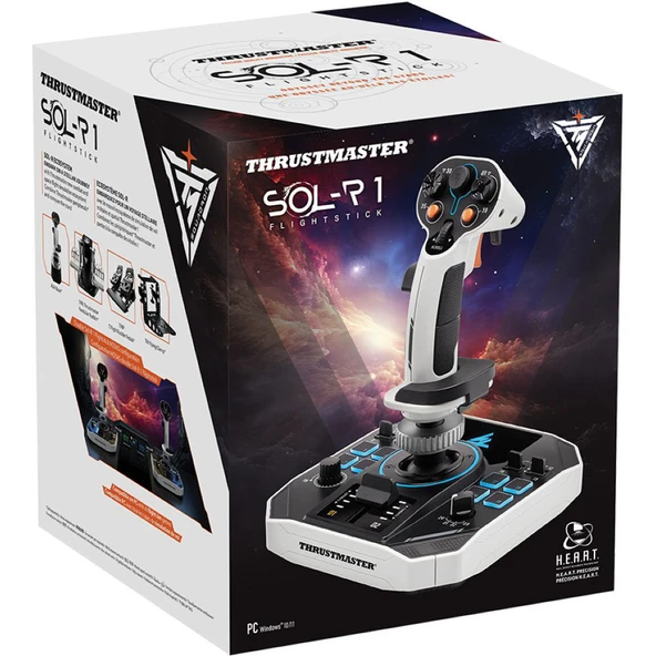 Thrustmaster SOLR 1 Uçuş Çubuğu Beyaz – TM-JSTK-SOLR - Resim 5