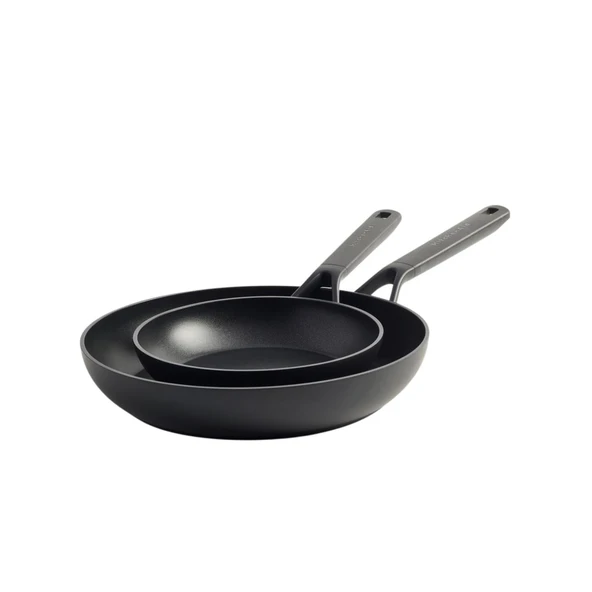 KitchenAid Classic Alu Seramik Kaplama Kızartma Tavası Seti 20 cm + 28 cm ürün görseli 1