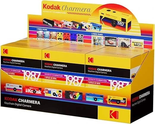 Kodak CHARMERA Anahtarlık Dijital Fotoğraf Makinesi Kör Kutu Seti – RK0602 ürün görseli 1