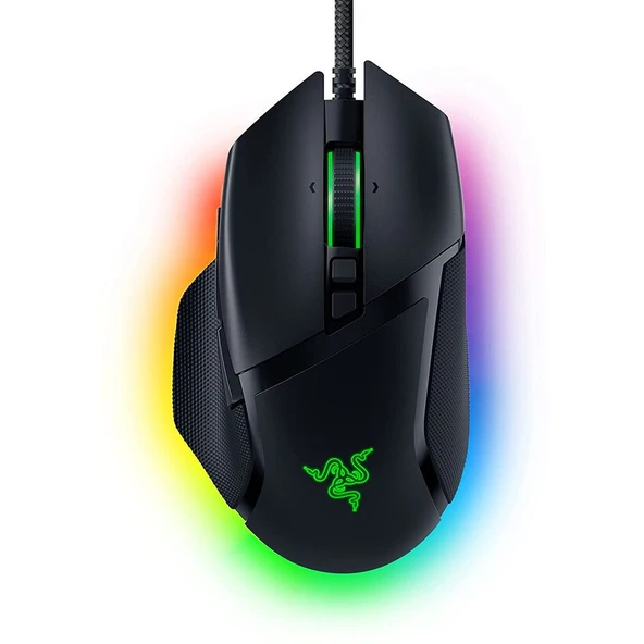 Razer Basilisk V3 Kablolu RGB Oyuncu Mouse Siyah ürün görseli 1
