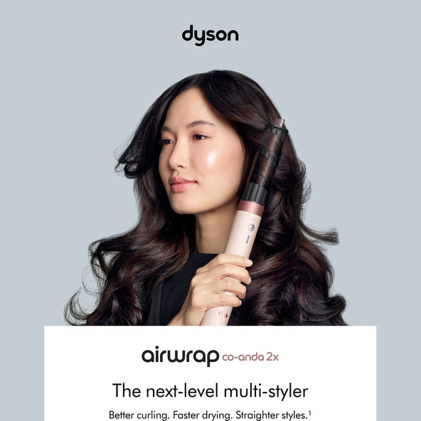Dyson Airwrap Co-anda2x çoklu şekillendirici ve saç kurutma makinesi – Düz+Dalgalı (Seramik Pembe/ Gül Altın) ürün görseli 1