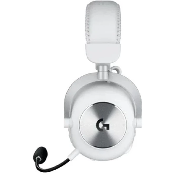 Logitech 981-001269 Pro X 2 LightSpeed ​​Kablosuz Kulak Üstü Oyun Kulaklığı Beyaz ürün görseli 1