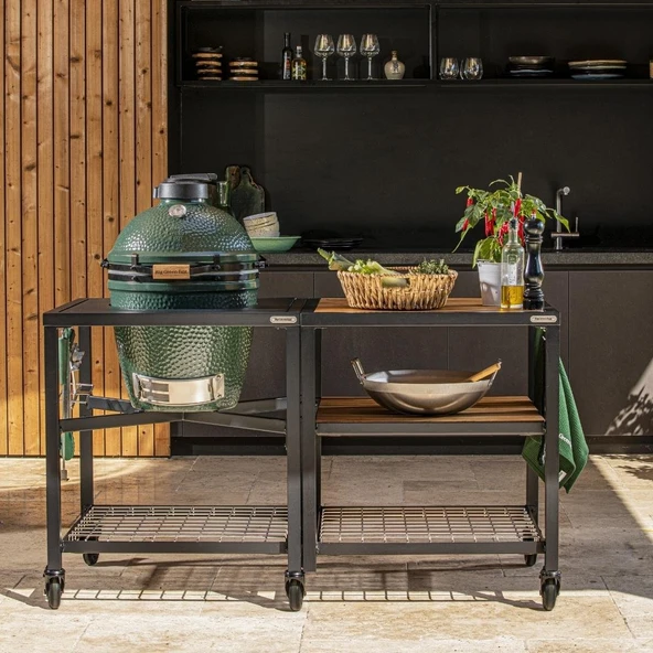 Big Green Egg Akasya Raf - Resim 5