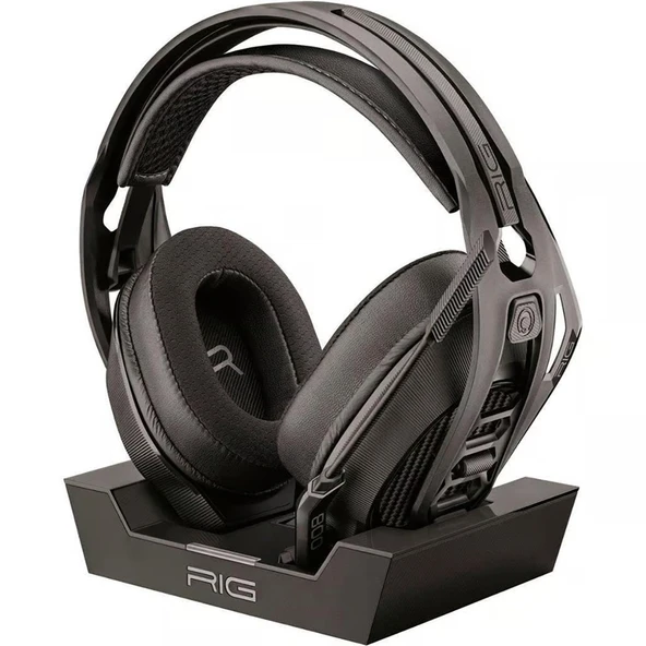 RIG 10-1174-01 800 Pro HS Kablosuz Kulak Üstü Oyuncu Kulaklığı Siyah ürün görseli 1