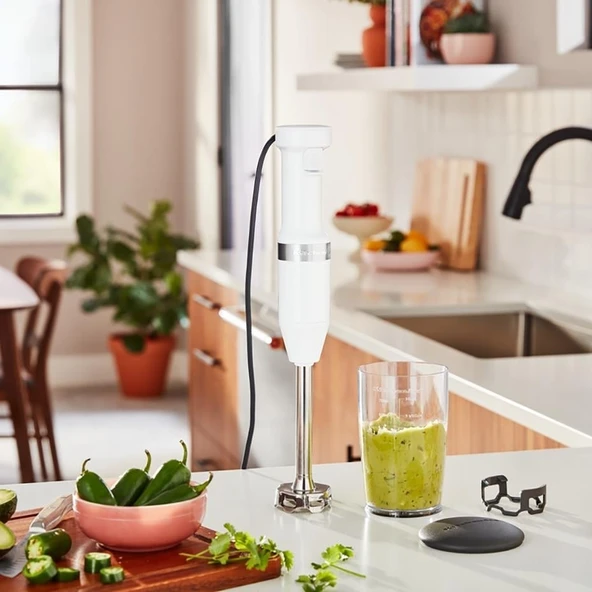 KitchenAid Classic El Blenderı - White - Resim 5