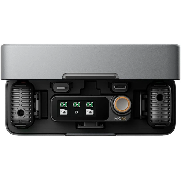 DJI Mic 2 Kablosuz Mikrofon Seti Siyah - Resim 6