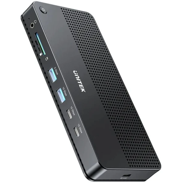 Unitek USB-C 8K Bağlantı İstasyonu Siyah – D1104A01 ürün görseli 1
