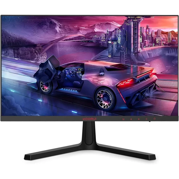 Koorui Monitör 24″ Düz, FHD, VA Panel, HDMI, VGA, 75 Hz, 5 ms (24E4) ürün görseli 1