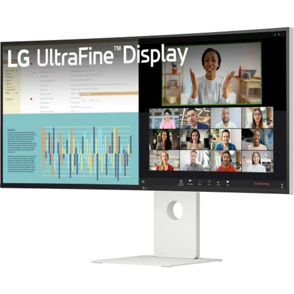 LG UltraFine 5K WUHD Kavisli 120 Hz, Monitör 40″ – 40U990A-W ürün görseli 1