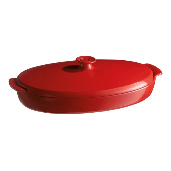 Emile Henry Balık/Buğlama/Fırın Kabı  Oval 2.2 L ürün görseli 1
