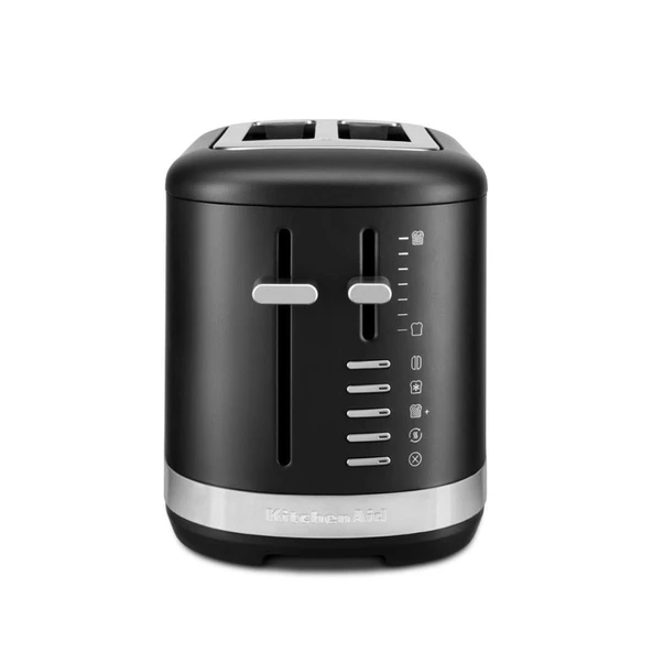 KitchenAid Manuel Kontrollü 2 Dilim Ekmek Kızartma Makinesi - Matte Black ürün görseli 1