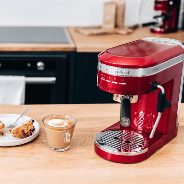 KitchenAid Artisan Proline Espresso Makinası - Candy Apple - Resim 8