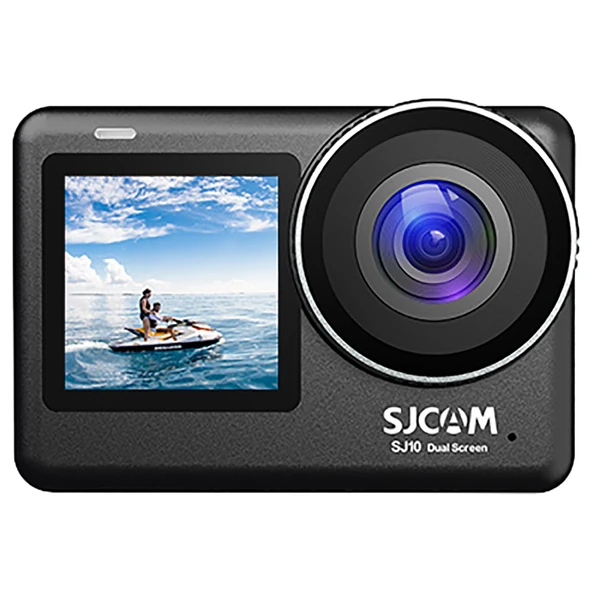SJCAM SJ10 Pro Çift Ekranlı Siyah Aksiyon Kamerası ürün görseli 1