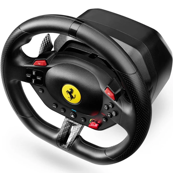 Thrustmaster T98-P Ferrari 296 GTB Yarış Direksiyonu Siyah – TM-WHL-T98FRARI296 ürün görseli 1