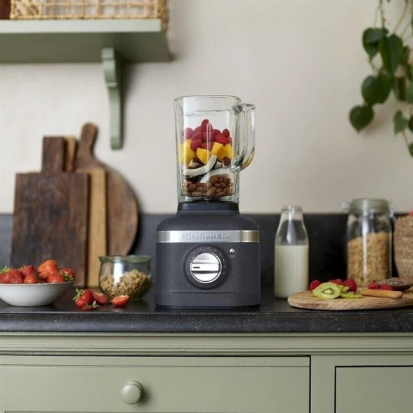 KitchenAid Artisan K400 Blender - Imperial Grey - Resim 5