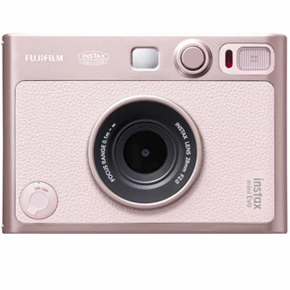 Fujifilm Instax F1038 Hibrit Anında Film Kamerası Gentle Rose – Mini Evo ürün görseli 1