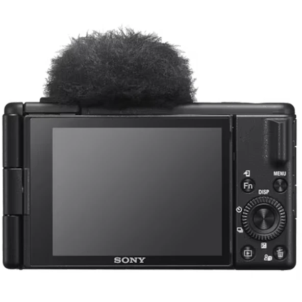 1″ Exmor RS CMOS Sensörlü ve Geniş Açı Lensli Sony ZV-1 II 4K ve 20,1MP Kompakt Vlog Dijital Fotoğraf Makinesi – Siyah ürün görseli 1