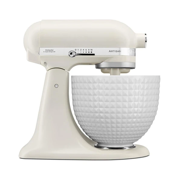 KitchenAid Artisan 4,7 L Stand Mikser ve Seramik Kase 5KSM156CX - Porcelain White ürün görseli 1