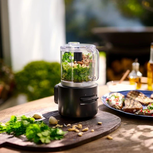 KitchenAid Go Kablosuz Serisi -Mini Mutfak Robotu Bataryalı - Resim 5