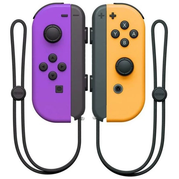 Nintendo Switch Joy-Con Çifti Mor/Turuncu - Resim 2