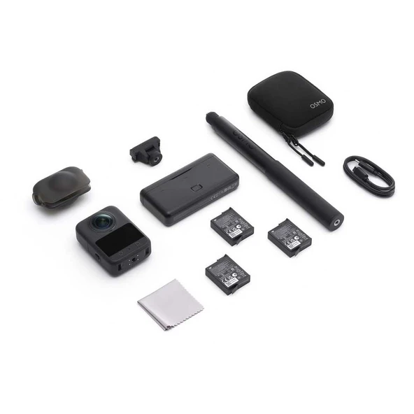 DJI Osmo 360 Adventure Combo Siyah Aksiyon Kamerası – ZX100-C2 ürün görseli 1