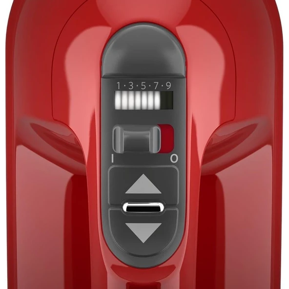 KitchenAid 9 Hızlı El Mikseri - Empire Red - Resim 4