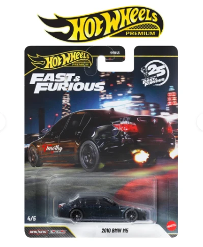 Hot Wheels Premium Fast & Furious FF 2010 BMW M5 Black ürün görseli 1