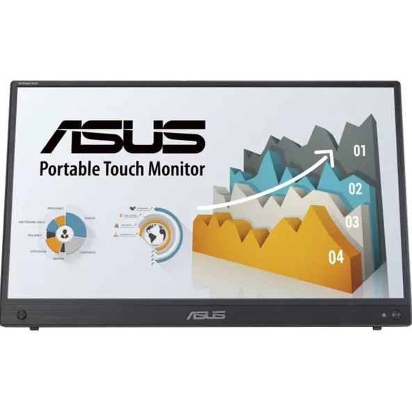 Asus ZenScreen Touch MB16AMTR FHD Taşınabilir Monitör 15,6 inç – 90LM04S0-B02170 ürün görseli 1