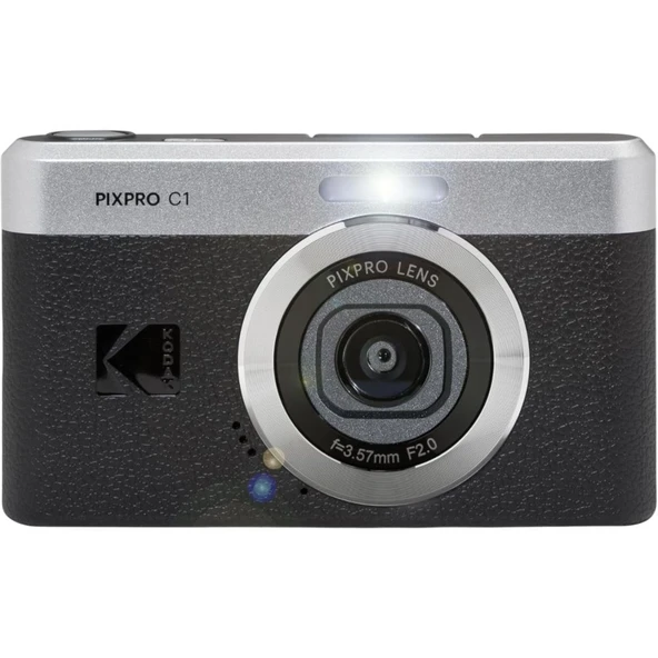 Kodak Pixpro Dijital Fotoğraf Makinesi Siyah – C1 ürün görseli 1
