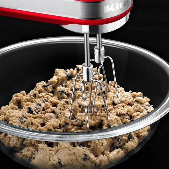 KitchenAid 7 Hızlı El Mikseri - Empire Red - Resim 6