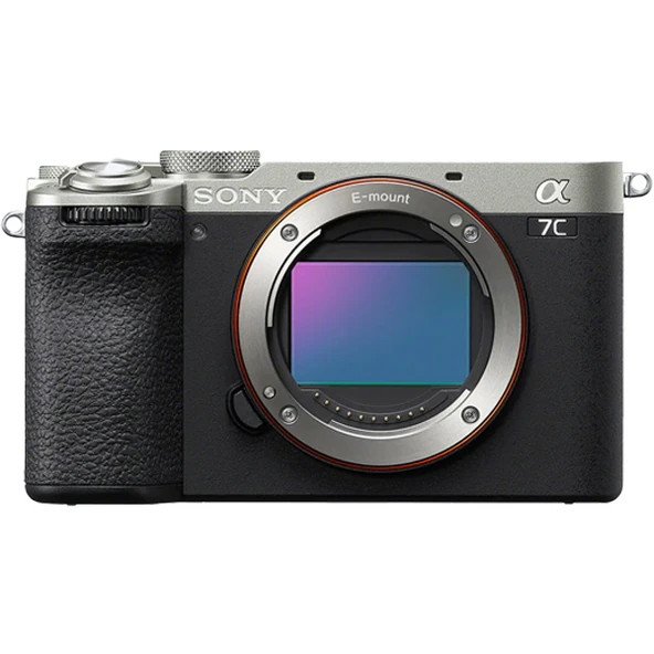 Sony Alpha a7C II 4K ve 33MP Tam Çerçeve Aynasız Dijital Fotoğraf Makinesi Gövdesi – Gümüş ürün görseli 1