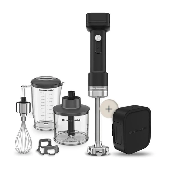 KitchenAid Go Kablosuz Serisi El Blenderı Aksesuarlı Bataryalı ürün görseli 1