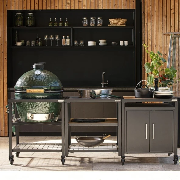 Big Green Egg Paslanmaz Çelik Izgara Rafı - Resim 4