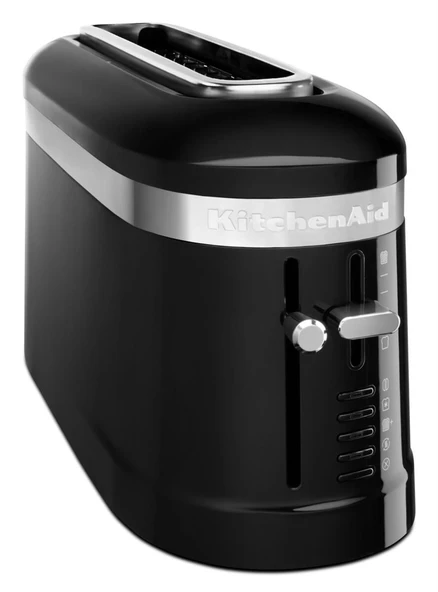 KitchenAid Design 2 Dilim, Uzun Yuvalı Ekmek Kızartma Makinesi - Onyx Black ürün görseli 1