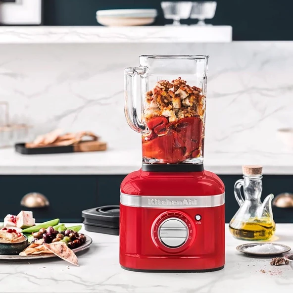 KitchenAid Artisan K400 Blender - Empire Red - Resim 6