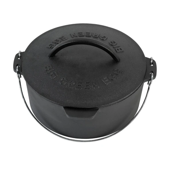 Big Green Egg Döküm Demir Güveç Tencere 27 cm ürün görseli 1