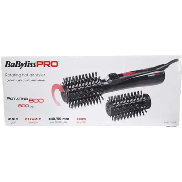 BaByliss Pro Elektrikli Saç Şekillendirici Fırçası 800W – BAB2770SDE ürün görseli 1