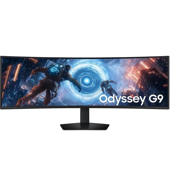 Samsung Odyssey Oyuncu Monitörü G9 49″ Kavisli,ÇİFT QHD,VA Panel,144Hz,1MS (LS49FG910EMXUE) ürün görseli 1