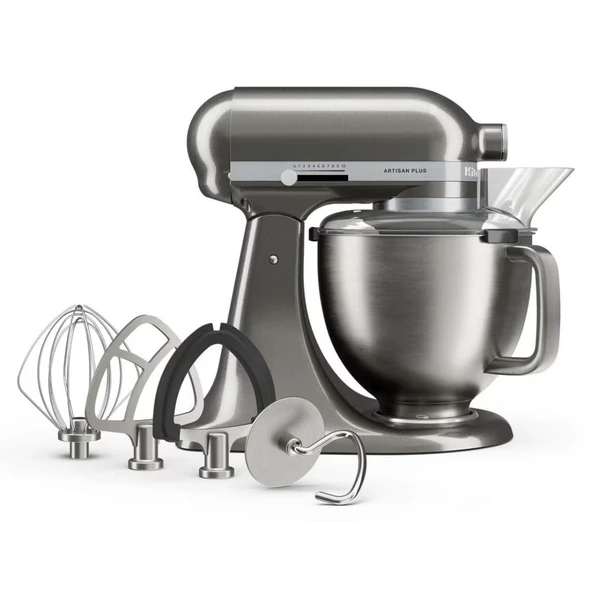 KitchenAid Artisan Plus 4,7 L Stand Mikser 5KSM50PK - Medallion Silver ürün görseli 1