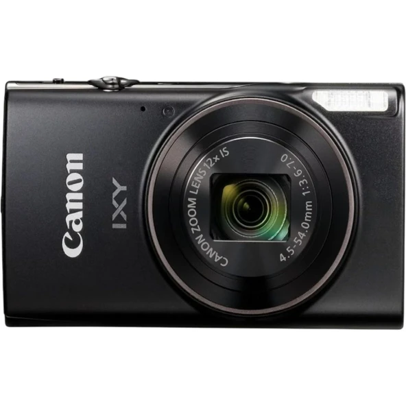 Canon IXY 650 20,2 MP Kompakt Dijital Fotoğraf Makinesi, 12× Optik Zoom ve Full HD 1080p Video Özelliği - Siyah ürün görseli 1